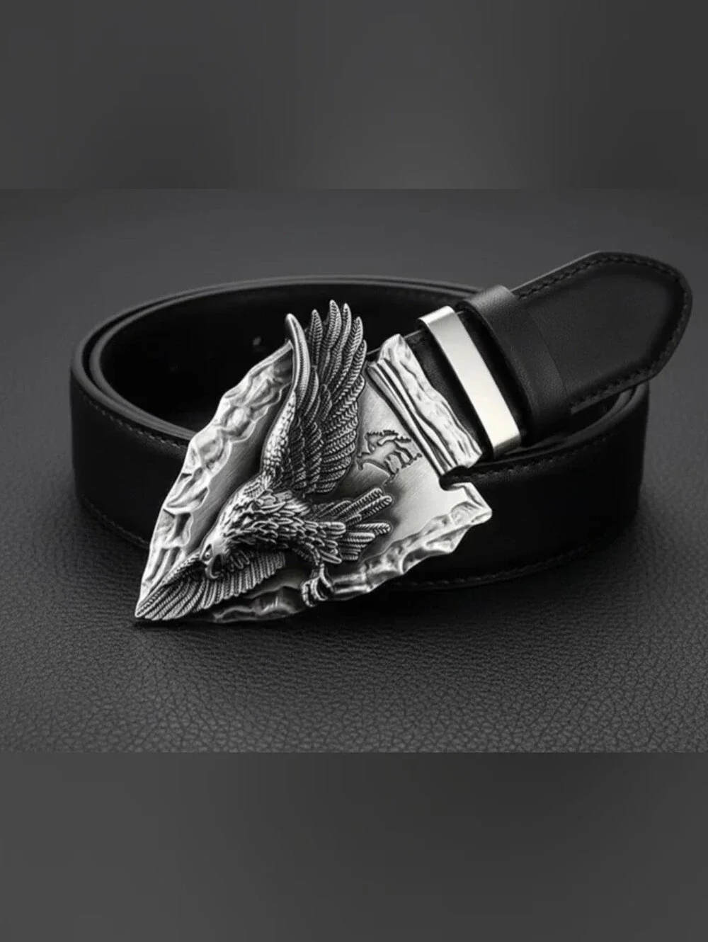 Native arrowhead bull steer belt buckle Choose From 3 Designs